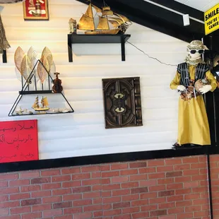 Opposite wall of artifacts..