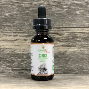 Pet CBD tincture