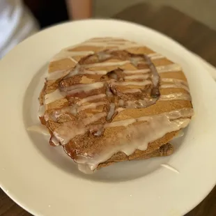 Cinnamon Roll Pancakes