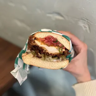Tony Piri Pri Fried Chicken Sandwich (~$16)