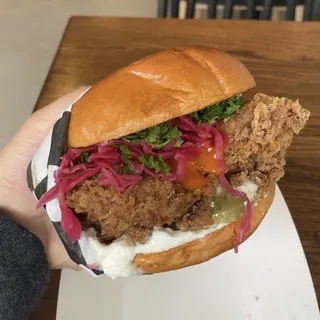 Piri Piri Fried Chicken Sandwich