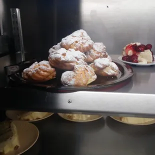 Home made cream puffs September 7, 2017