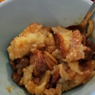 Pecan pie bread pudding. A must have!!!