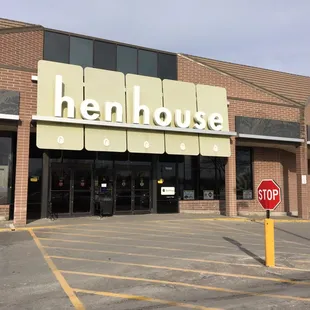 the front of the store