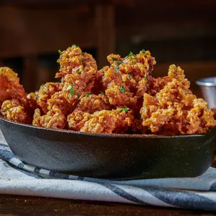 chicken wings and fried chicken
