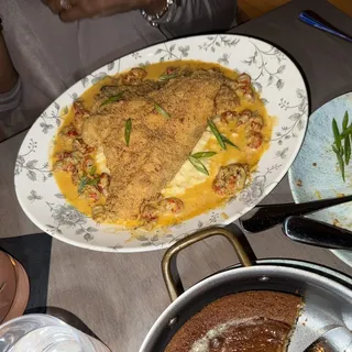 Catfish with Grits