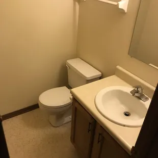 Downstairs half bath