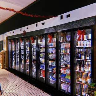 the inside of a grocery store