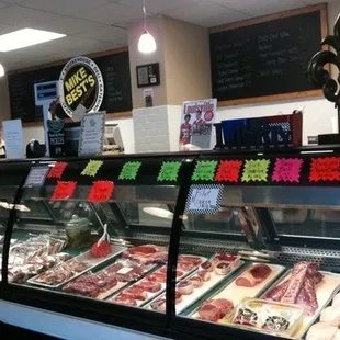 Mike's Best Meat Market (photo of the old place) closed, but they've opened up a new catering company.