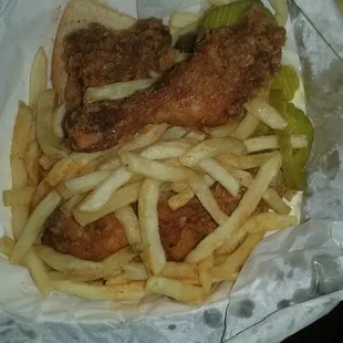 Todays chicken was so bland. It was heartbrraking