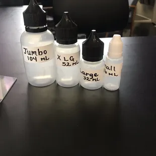 Happy hour get jumbo size cheaper than XLG