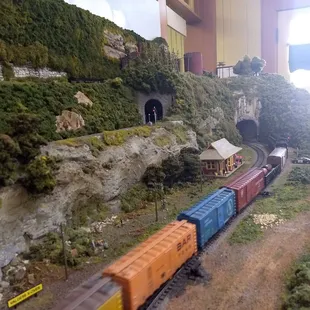 Headed for the tunnel!