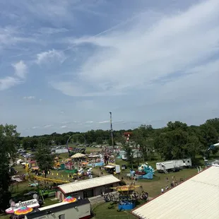 View from the Ferris wheel