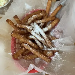 Funnel cake fries
