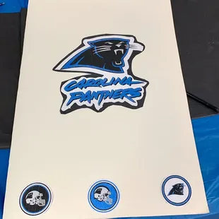 the logo of the carolina panthers