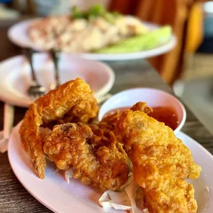 Chicken Wings | 3 piece wings with sweet chilli sauce