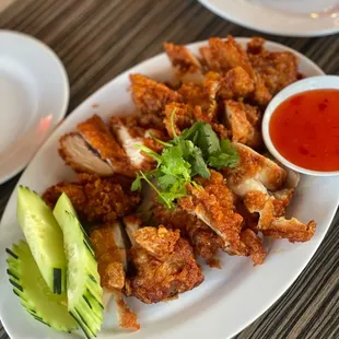 a plate of food