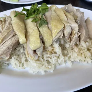 Steamed Dark Meat Chicken rice