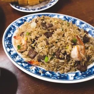 Dry Egg Noodle Soup with side soup