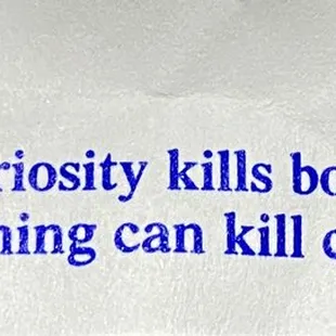 Fortune of the day