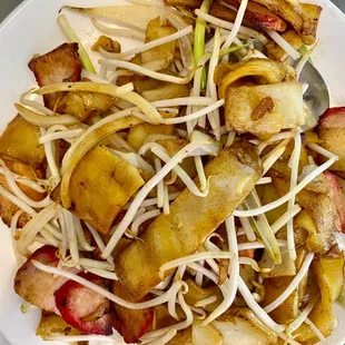 Bbq pork chow fun