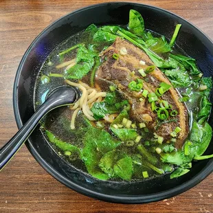 Braised pork noodle soup