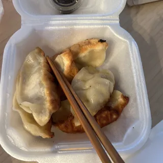 Home-Made Fried Pork Potstickers