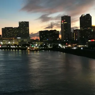 New Orleans at dusk
