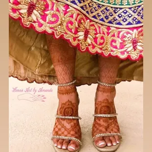 Bridal mehendi