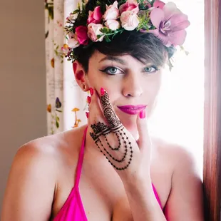 Bachelorette party henna