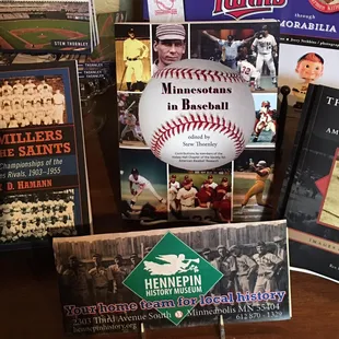 The museum store offers an assortment of items with a local connection.