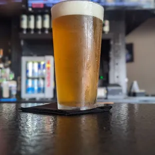 a pint of beer