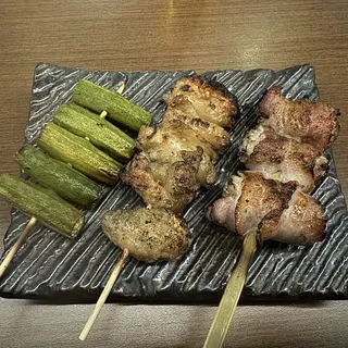 Enoki Mushroom with Bacon 3pc