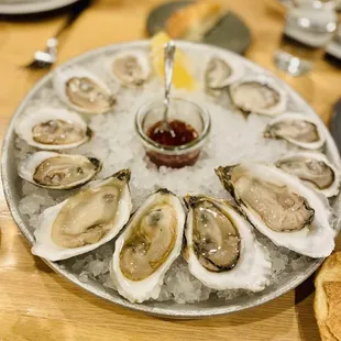 Oysters - so fresh and stunning here