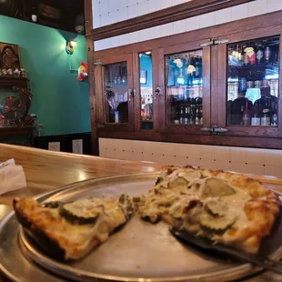 The Polglish pizza. YES.