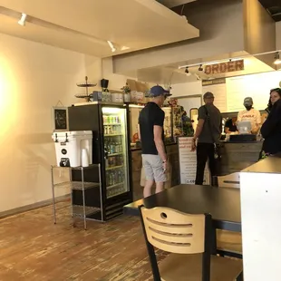 customers in a restaurant