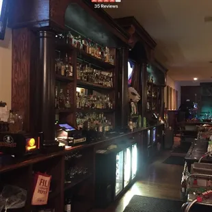 The place is almost all bar.