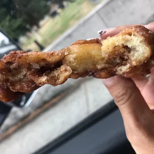 Apple fritter. Yum!