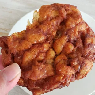 This is an apple fritter.