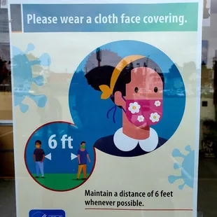 Please wear Mask!