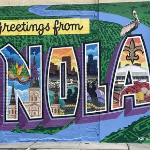 Mural on Magazine St