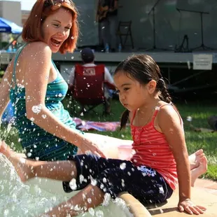 Fourth of July in the fountain's first year of restoration