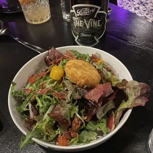 Fried Goat Cheese Salad