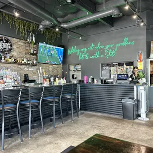 Bar area