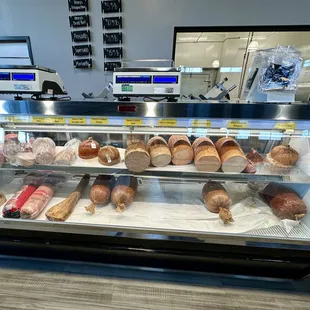 Salamis, bolognas, etc.