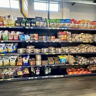 Snacks and breads