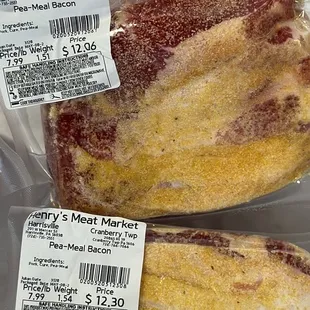 Pea Meal Bacon too!