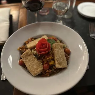 Tofu dish is my FAVORITE!