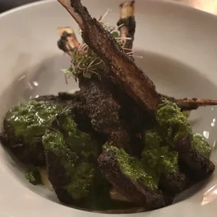 Ancho Rubbed Lamb Chops