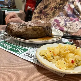 Whole slice prime rib